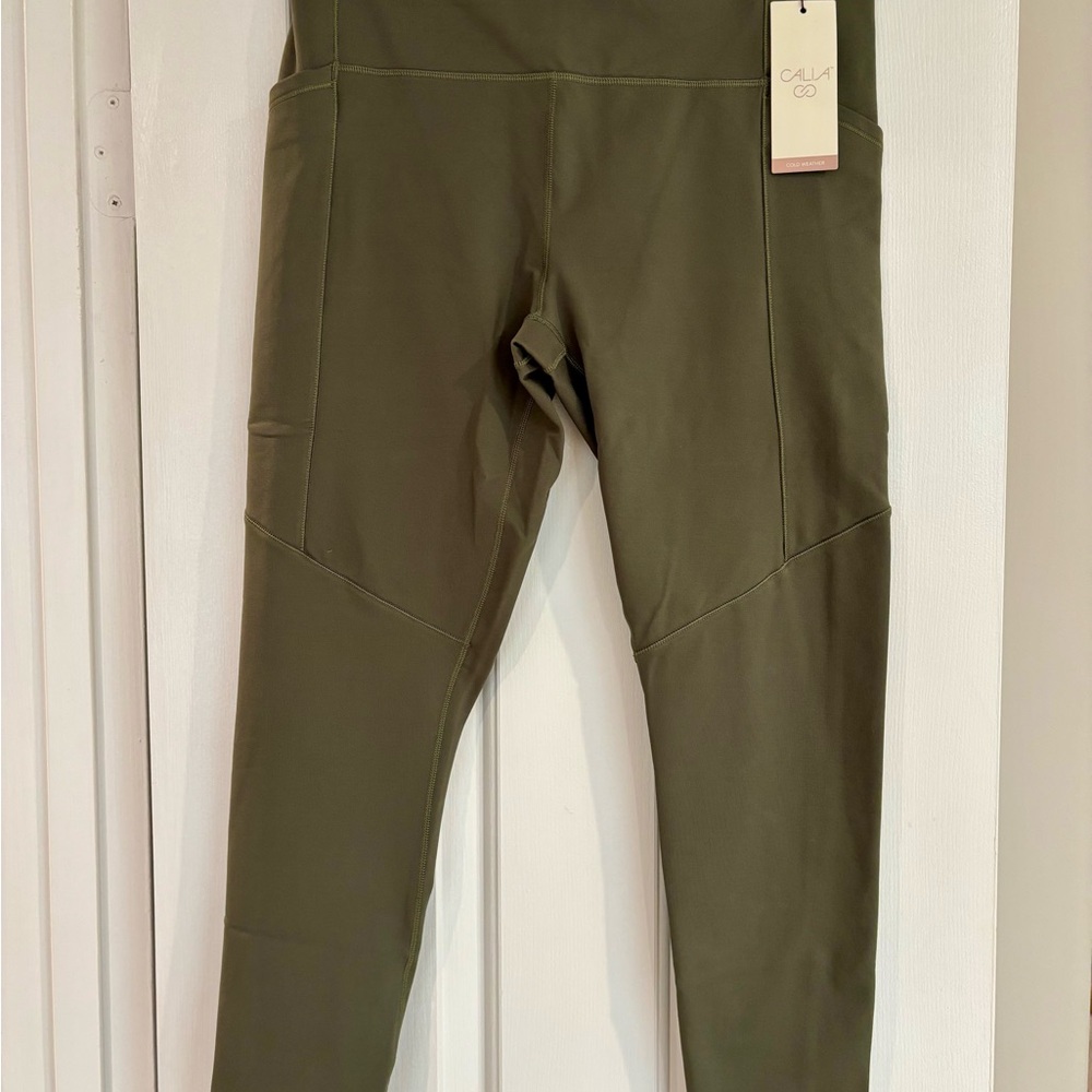 CALIA by Carrie Underwood Olive Leggings
